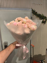 10 - Stem Julieta & Spray Roses Bouquet – Romantic Charm by Rawadat Alward - Rawadat Alward