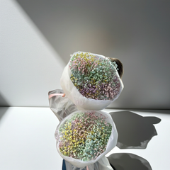 Pastel Gypsophila Bouquet (Baby’s Breath Flowers)