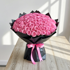 Pink Roses Bouquet Gift