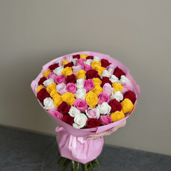 Colorful Rose Arrangement for Every Occasion - Rawadat Al Ward