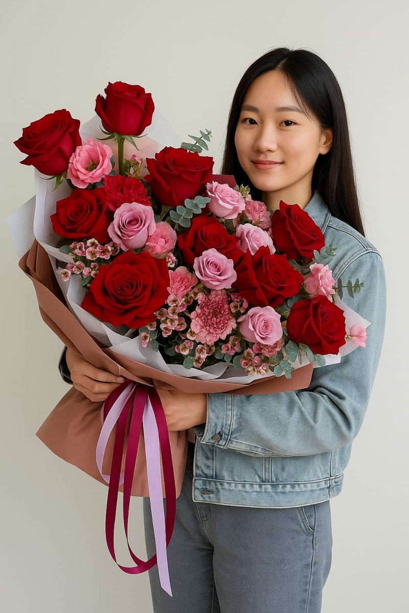 Deluxe Romance Bouquet - Rawadat Alward