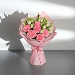 Fresh Floral Bouquet - Soft Pink Flower Arrangement