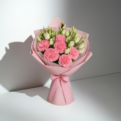 Fresh Floral Bouquet - Soft Pink Flower Arrangement