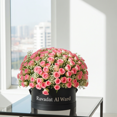 Pink Rose Deluxe Bouquet - Ultimate Elegance