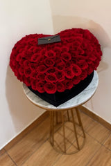 Red Rose Heart Box - Luxury Edition - Rawadat Al Ward