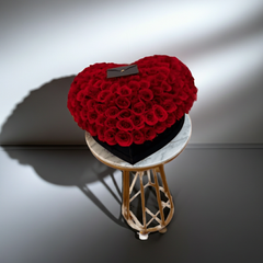 Red Rose Heart Box - Luxury Edition