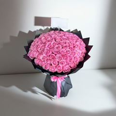 Pink Roses Bouquet Gift