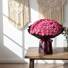 Regal Fresh Purple Rose Bouquet