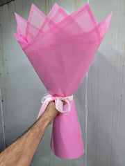 Elegant pink bouquet of 50 stem - Rawadat Alward