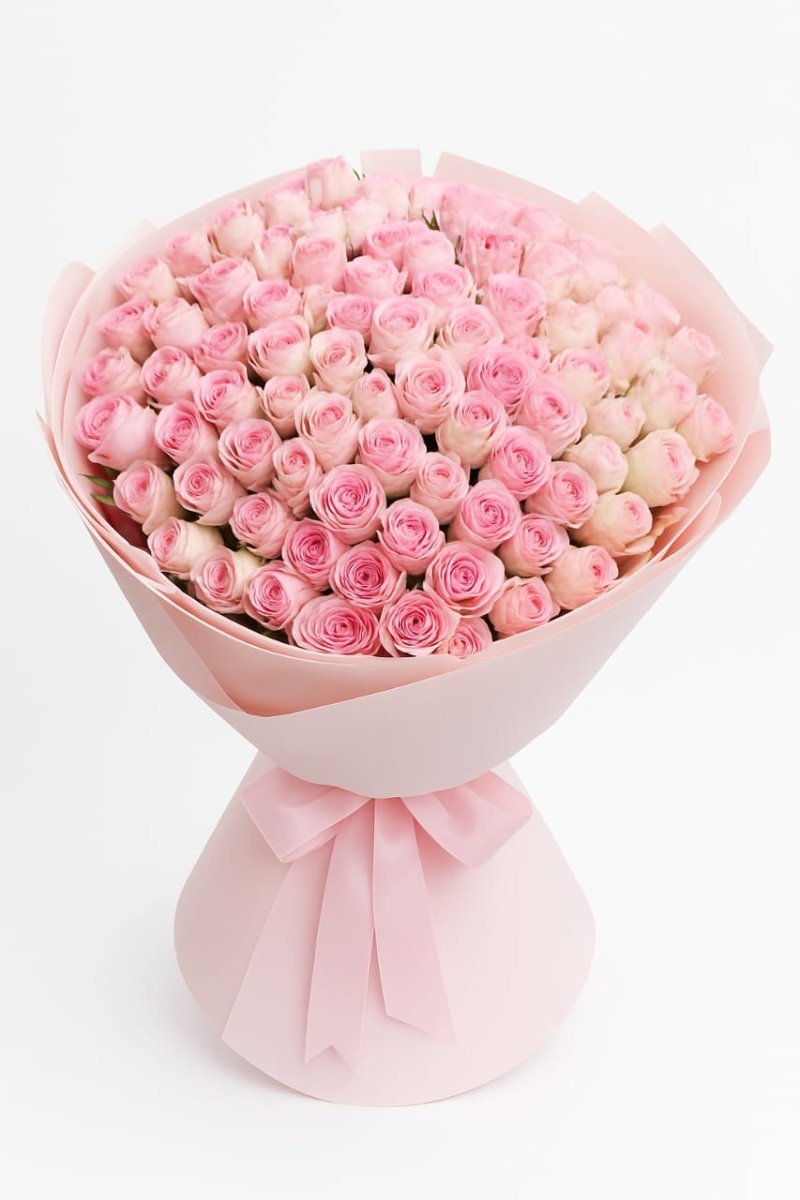 Luxury Pink Spray Roses Premium Bouquet - Rawadat Al Ward