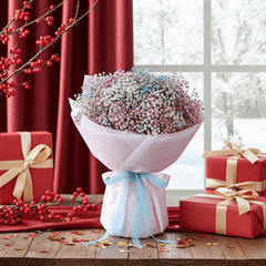 Pastel Gypsophila Bouquet (Baby’s Breath Flowers) - Rawadat Al Ward