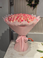 Fresh Floral Bouquet - Pink Jumelia Blossom