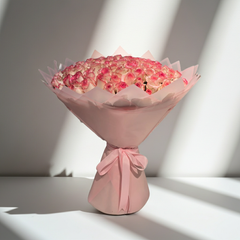 Fresh Floral Bouquet - Pink Jumelia Blossom